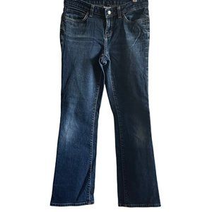 Patagonia Women's Dark Denim Flare Cut Jeans Organic Cotton Size 27 Outdoors